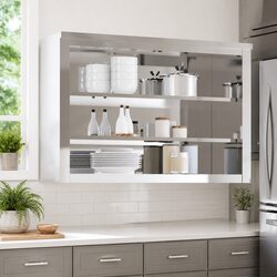 Stainless Steel Wall-Mounted Kitchen Storage Cabinet