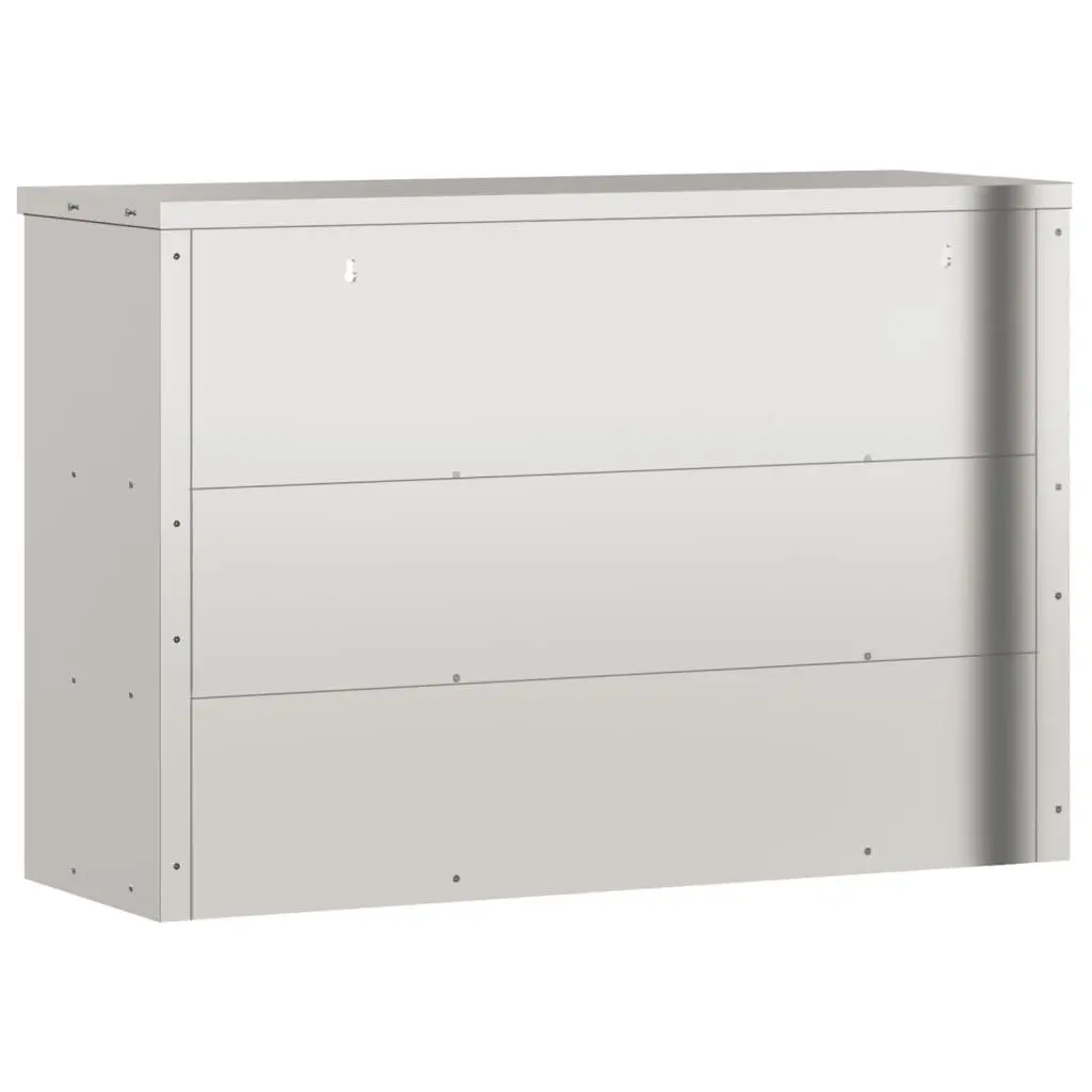Stainless Steel Wall-Mounted Kitchen Storage Cabinet