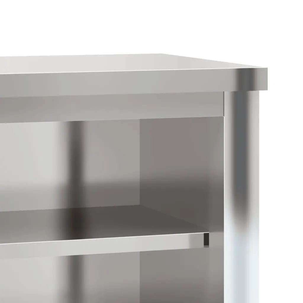 Stainless Steel Wall-Mounted Kitchen Storage Cabinet