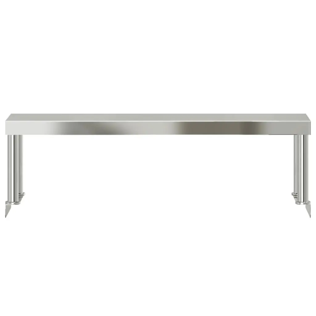 Stainless Steel Shelving Unit for Kitchen Prep Space 110cm x 30cm x 35cm