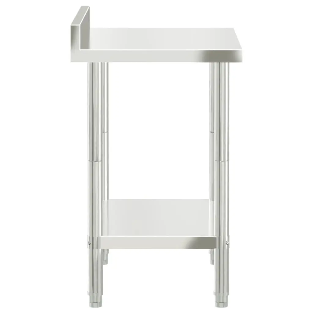 Stainless Steel Kitchen Work Table for Food Prep 82.5 x 55 x 93 cm