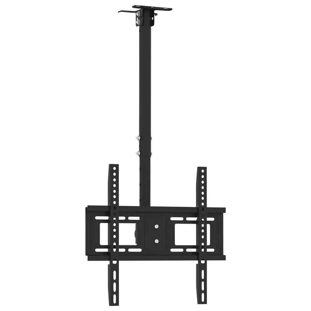TV Ceiling Mount 32-65 Inch Screen VESA 400x400mm Tilting Swivel Bracket Black