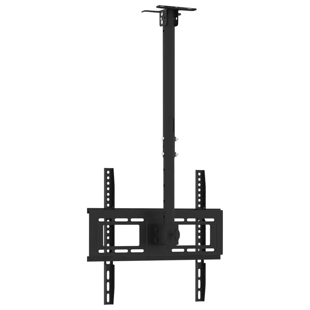 TV Ceiling Mount 32-65 Inch Screen VESA 400x400mm Tilting Swivel Bracket Black