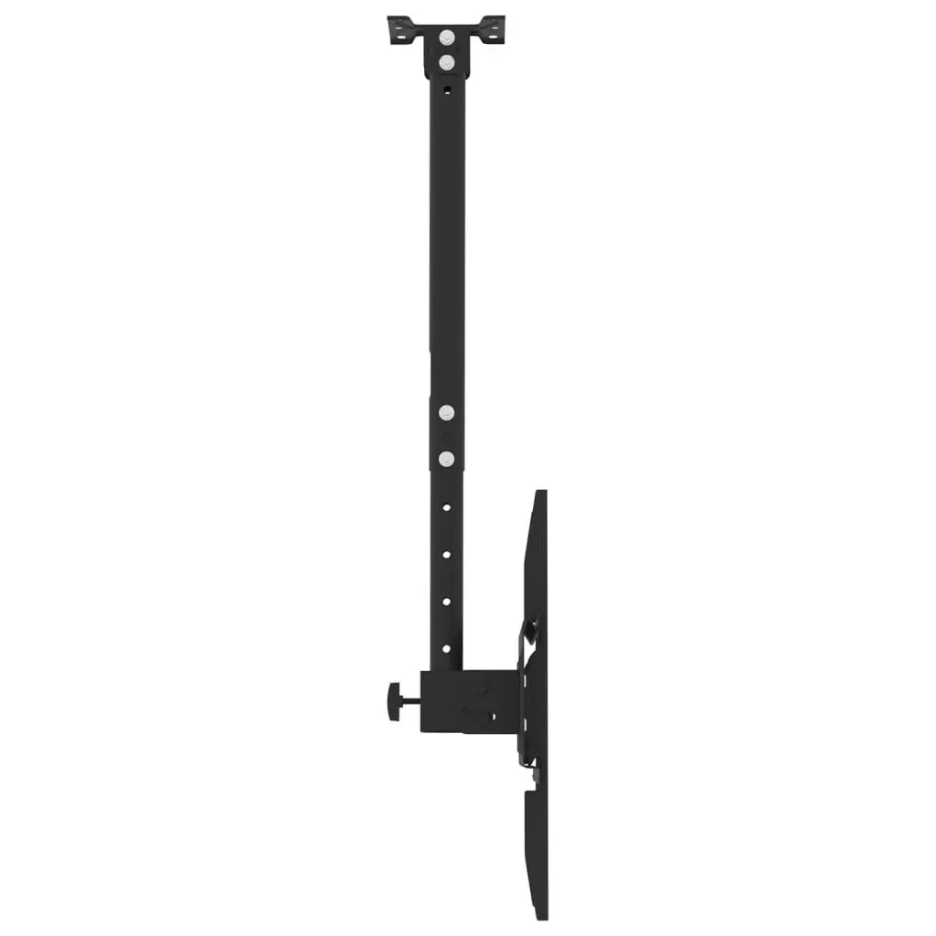 TV Ceiling Mount 32-65 Inch Screen VESA 400x400mm Tilting Swivel Bracket Black