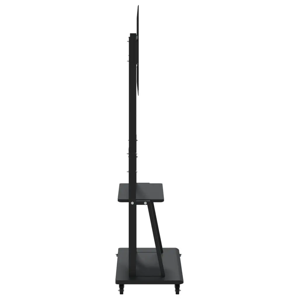 Height Adjustable TV Stand on Wheels for Large Screens