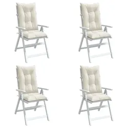 Highback Chair Cushions Set of 4 - Dimensions & Specs