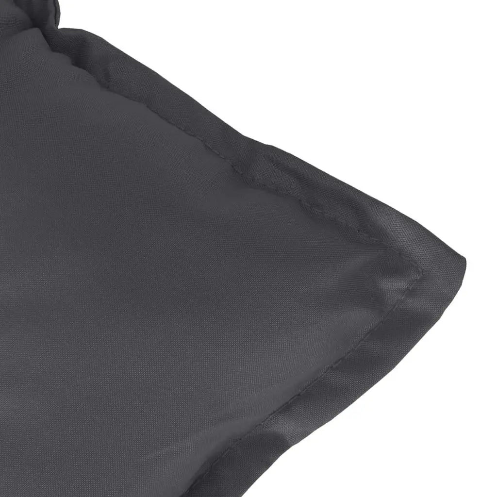 Lowback Chair Cushions 2pcs Outdoor Indoor Garden Patio Seat Pad Anthracite