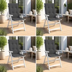Specifications of Highback Chair Cushions Set 4 pcs Anthracite