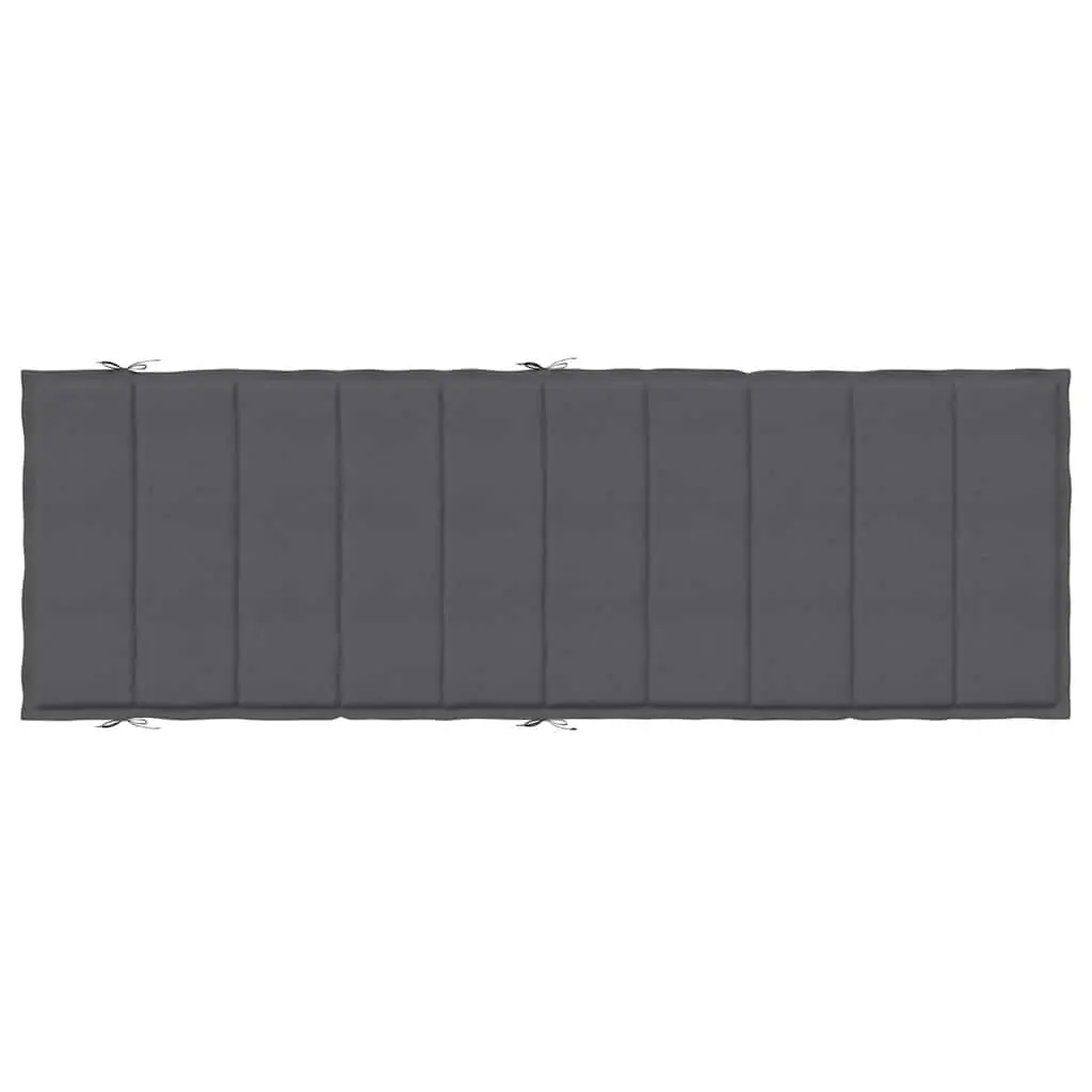 Sun Lounger Cushion Outdoor Garden Patio 186x58x4cm