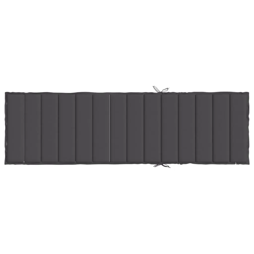 Sun Lounger Cushion Outdoor Garden Patio 200x60x4cm