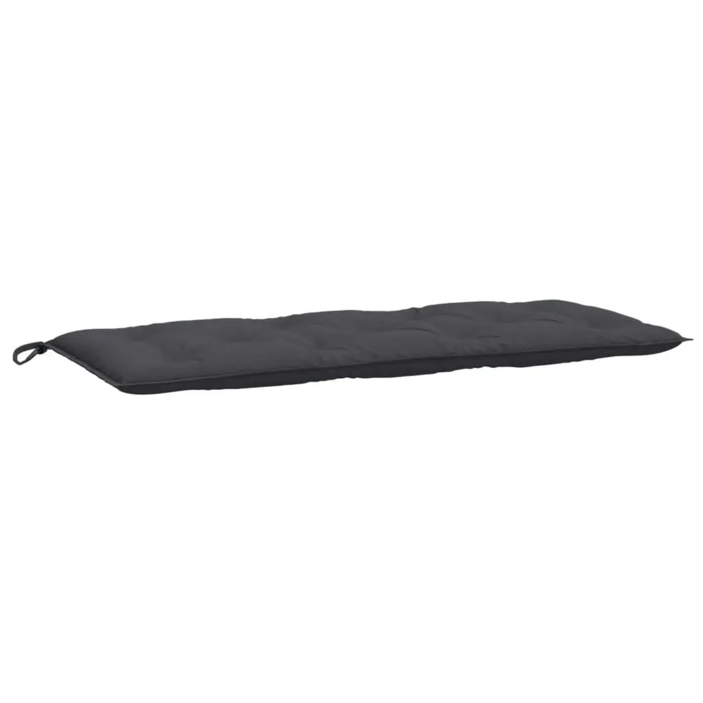 Garden Bench Cushions Outdoor Patio Seating Pad Anthracite 120x50x7cm 2 Pieces