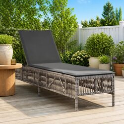 Specifications of the Grey Adjustable Sun Lounger