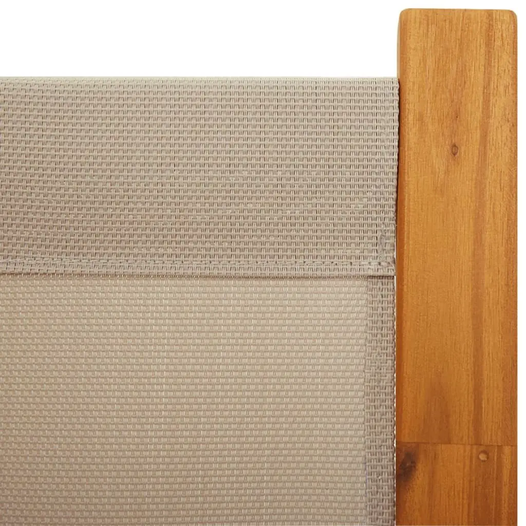 4-Panel Room Divider Folding Privacy Screen Indoor Outdoor Space Partition Taupe