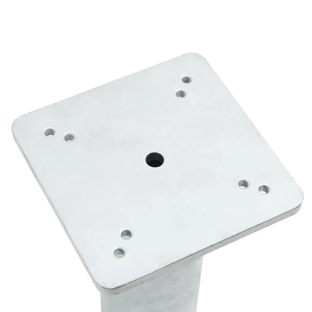 In-Ground Parasol Base Outdoor 16x16x39.5cm Steel