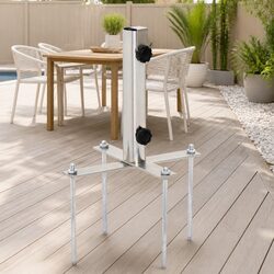 Specifications of Adjustable Parasol Base with Spikes