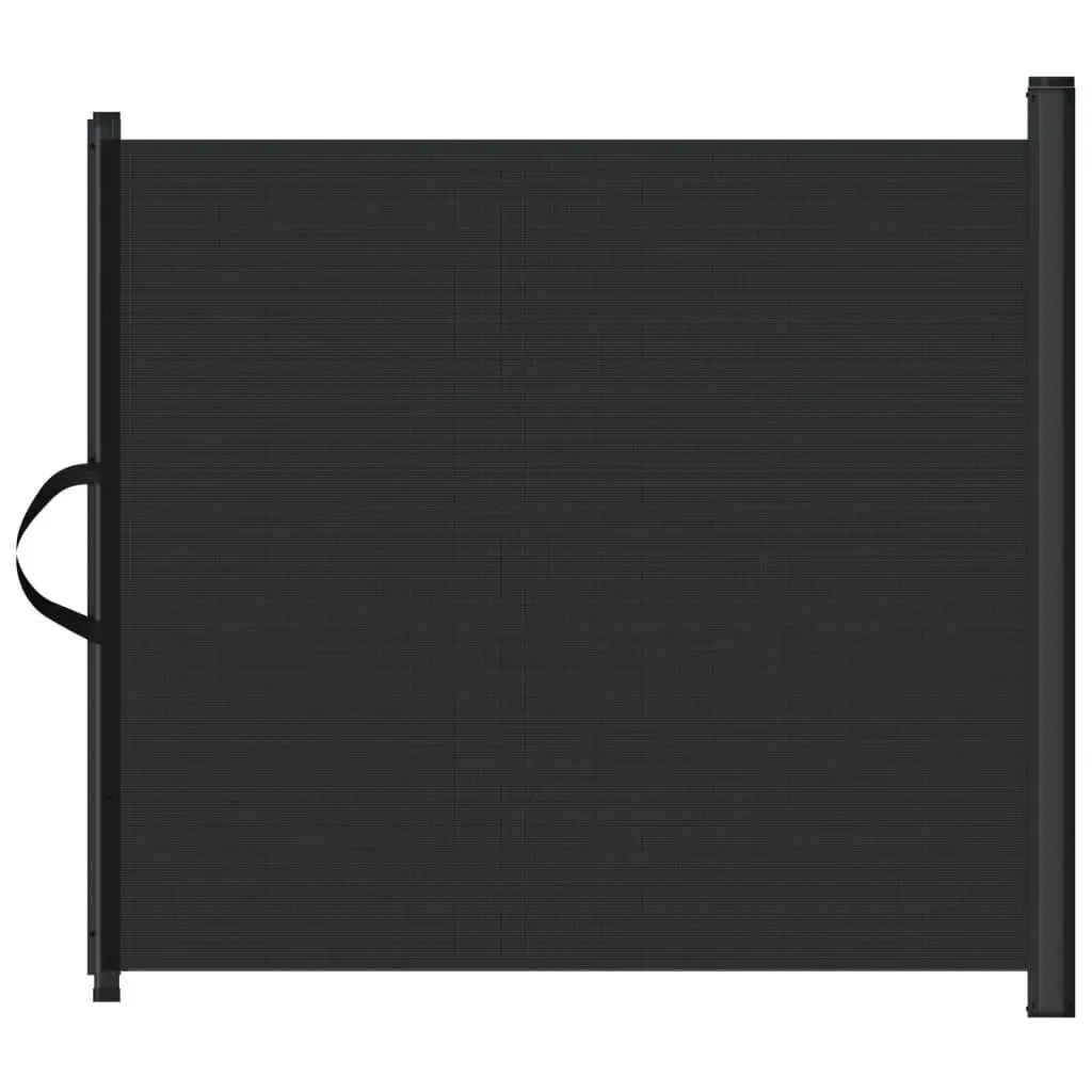Retractable Pet Gate Indoor Outdoor Black Safety Fence 1025 x 125 cm