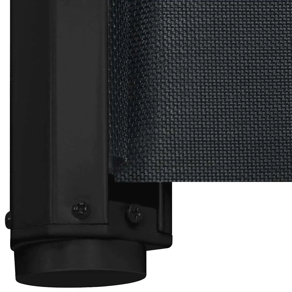 Retractable Pet Gate Indoor Outdoor Black Safety Fence 1025 x 125 cm
