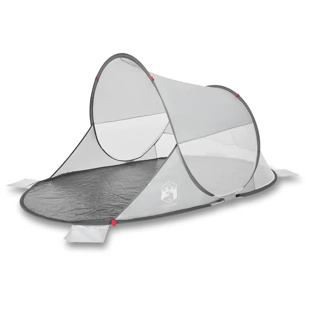 Beach Tent Portable Outdoor Shelter Grey Pop-up Waterproof