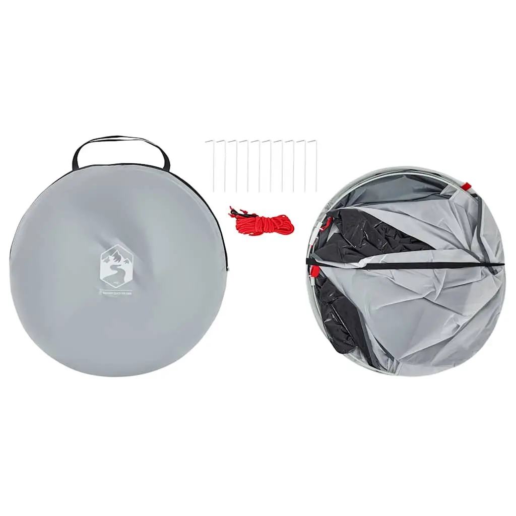 Beach Tent Portable Outdoor Shelter Grey Pop-up Waterproof