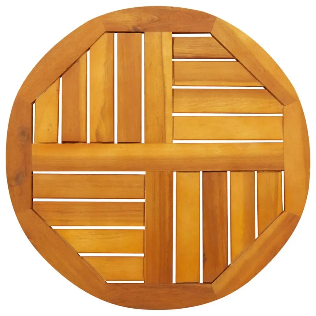 Round Solid Wood Table Top Ø50x2 cm