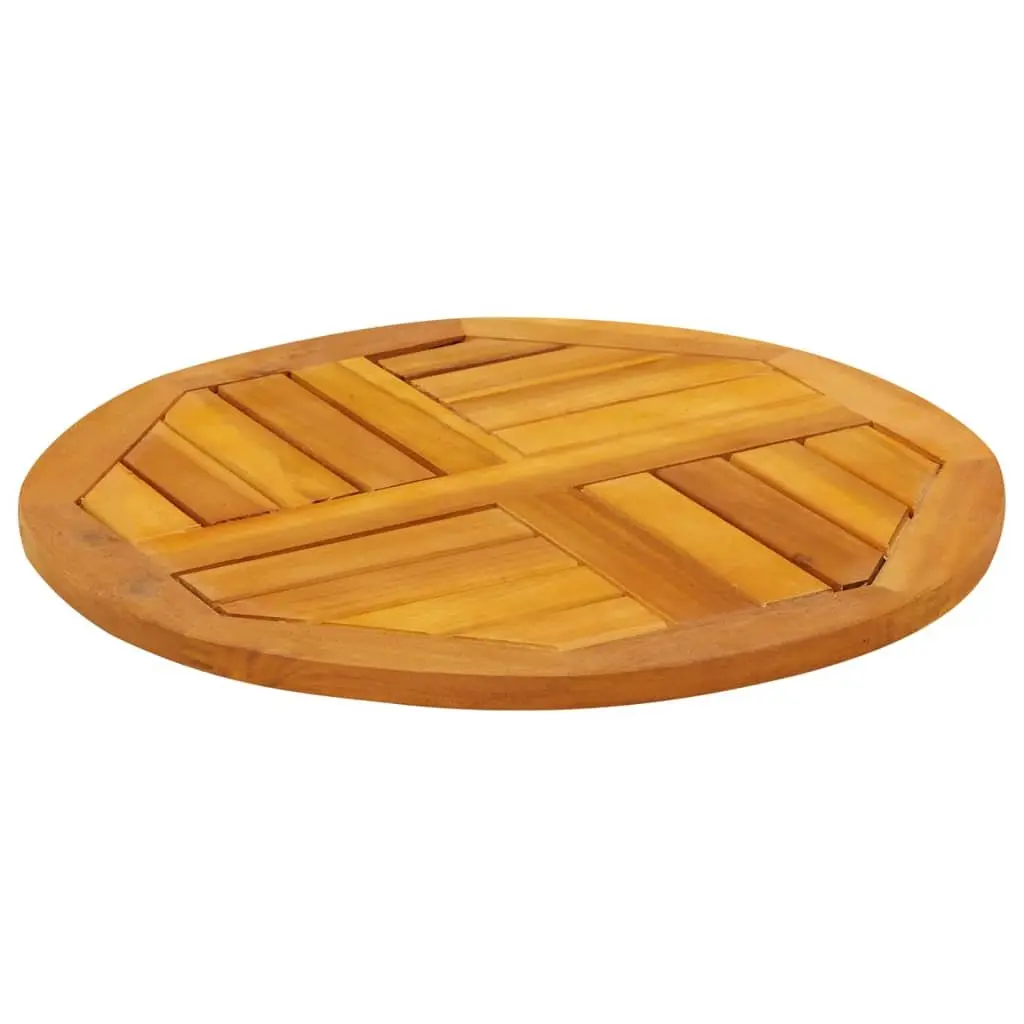 Round Solid Wood Table Top Ø50x2 cm