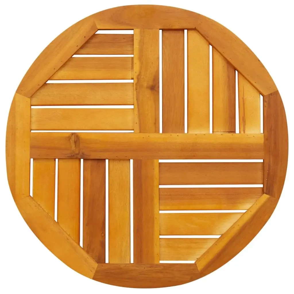 Round Solid Wood Table Top Ø50x2 cm
