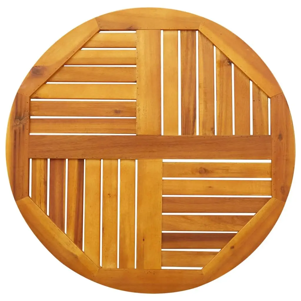 Ø70x2 cm Round Acacia Wood Table Top for Replacement