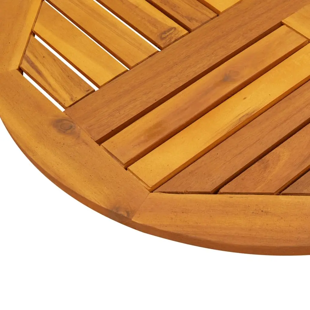 Ø70x2 cm Round Acacia Wood Table Top for Replacement