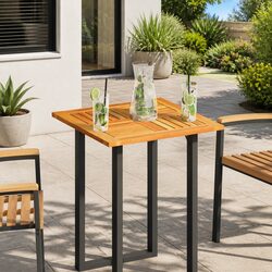 60x60x2 cm Solid Acacia Table Top – Details Inside