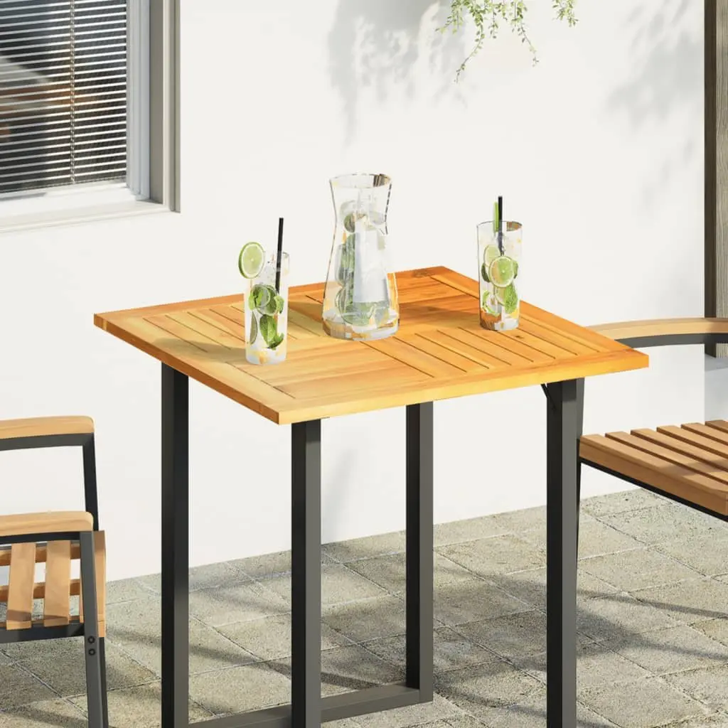 Acacia Wood Square Table Top 70x70x2cm