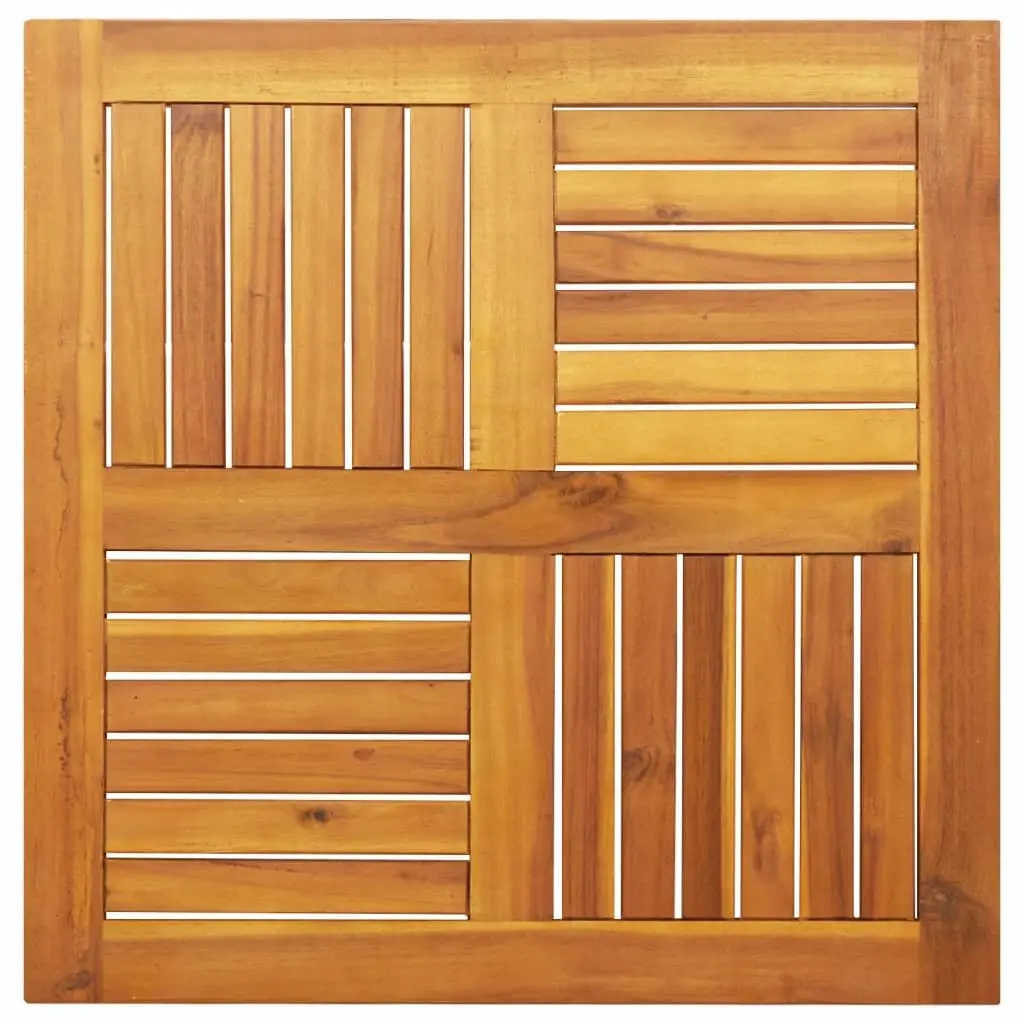 Acacia Wood Square Table Top 70x70x2cm