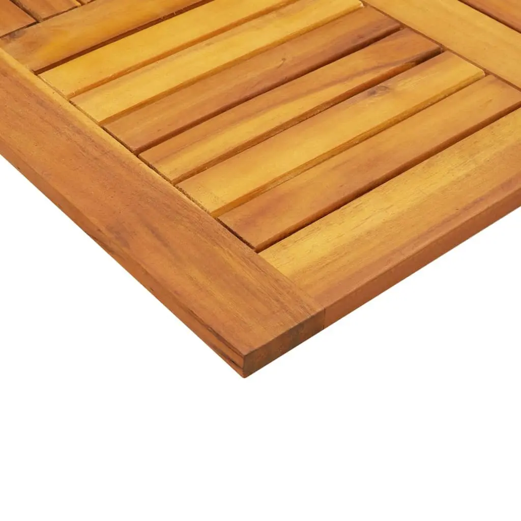 Acacia Wood Square Table Top 70x70x2cm