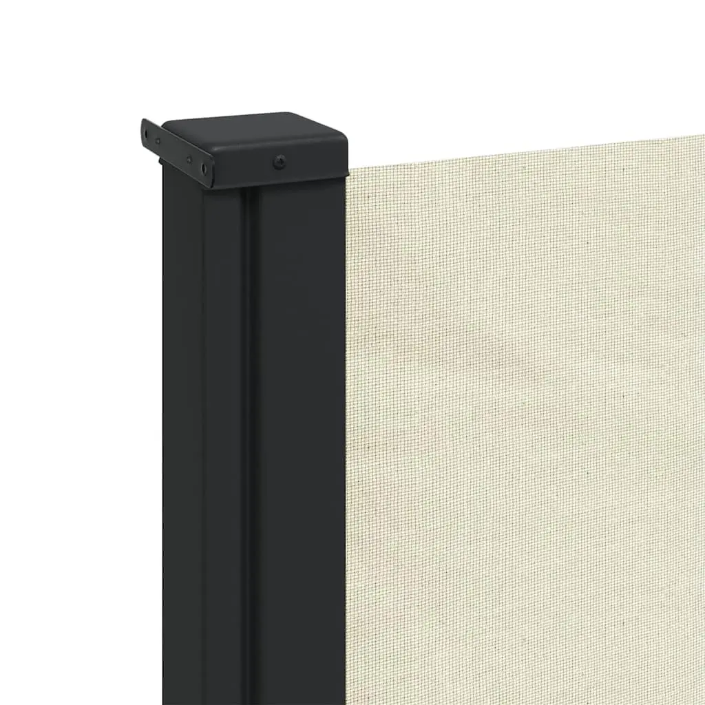 Retractable Side Awning Cream 117x300cm Privacy Screen Garden Patio Balcony