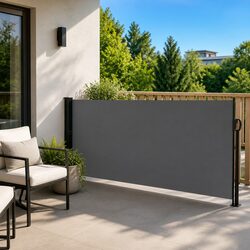 Retractable Side Awning 140x300cm Outdoor Privacy Screen Balcony Terrace Patio