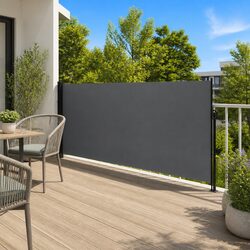 Retractable Side Awning - 180 x 300 cm, Anthracite