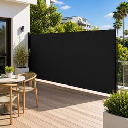 Black Retractable Side Awning 200x300cm Specifications