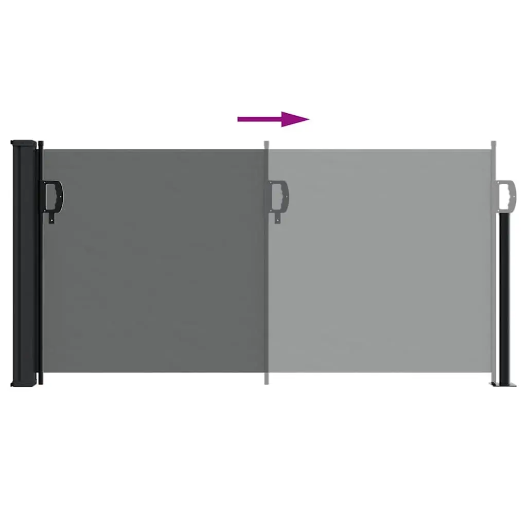 Retractable Side Awning Privacy Screen Outdoor Garden Balcony Terrace Patio
