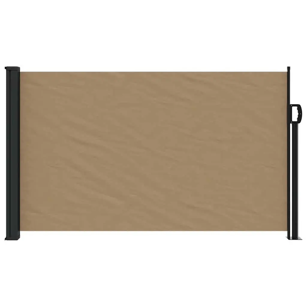 Retractable Side Awning Screen 120x500 cm Outdoor Patio Balcony Terrace Privacy