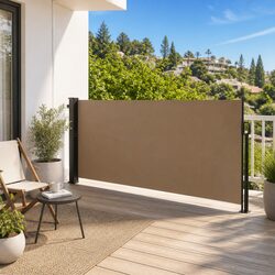 Specifications for Retractable Side Awning 140x500cm Taupe
