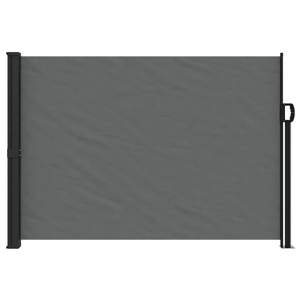 Retractable Side Awning 140x500 cm Outdoor Garden Privacy Screen Balcony Terrace