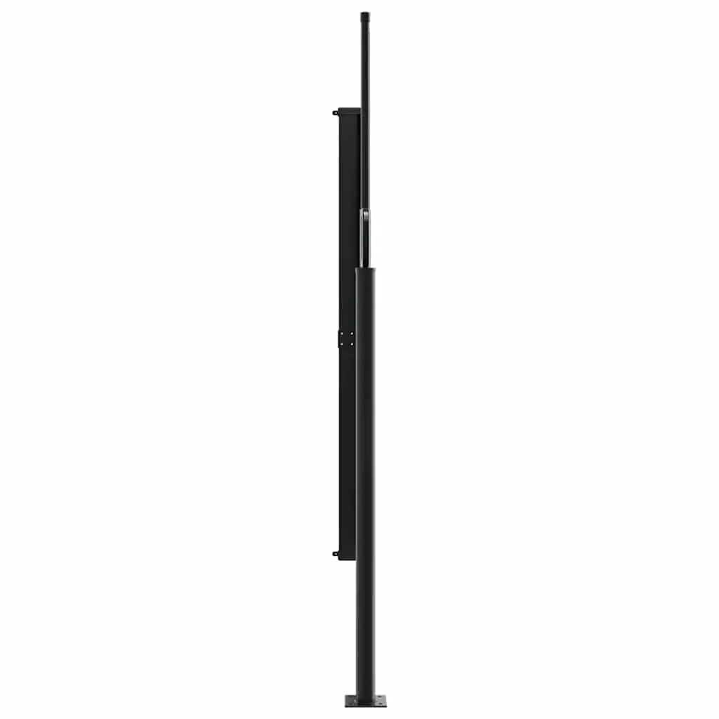 Retractable Side Awning Cream Outdoor Garden Privacy Screen 160x500cm