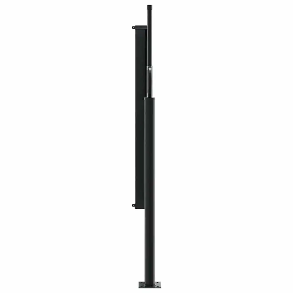 Retractable Side Awning Anthracite 120x600cm Garden Privacy Screen Patio Shade