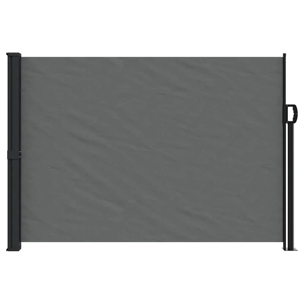 Retractable Side Awning Anthracite 140x600cm