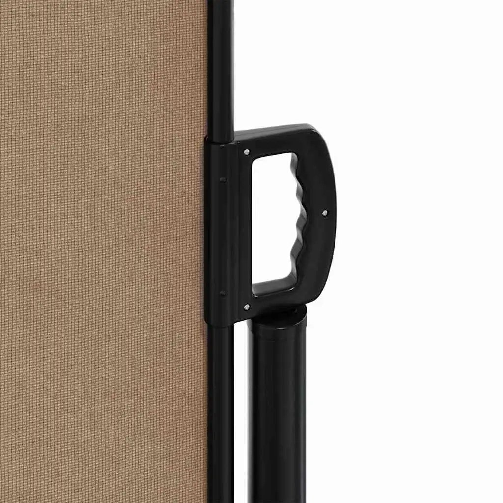 Retractable Side Awning in Taupe