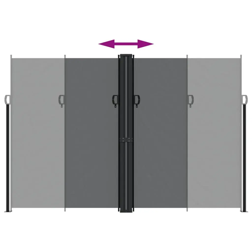 Retractable Side Awning Garden Privacy Screen Outdoor Patio Balcony Terrace