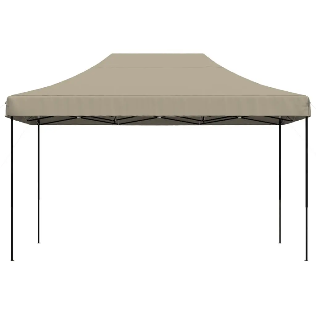 Foldable Taupe Pop-Up Party Tent