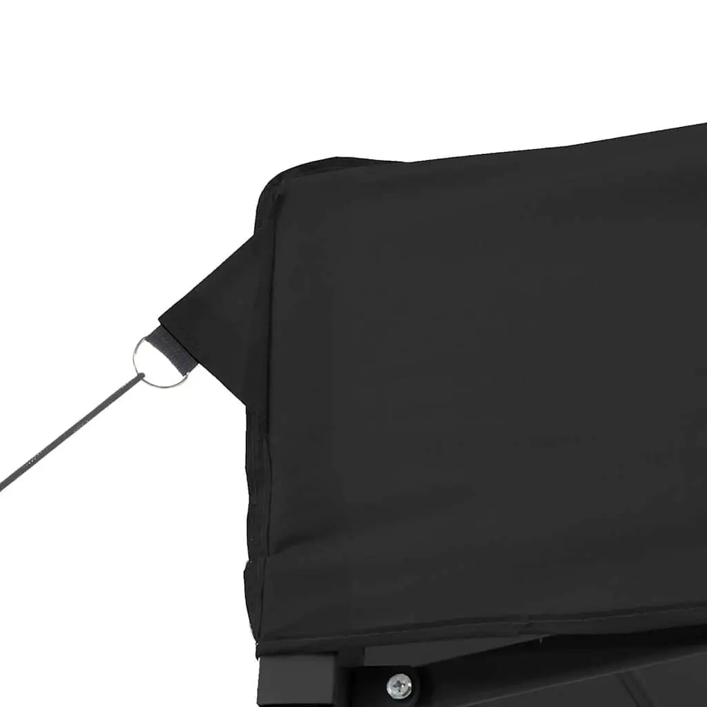 Foldable Pop-Up Party Tent with 4 Sidewalls Outdoor Gazebo Event Shelter Black