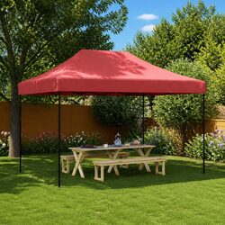 Specifications of the Foldable Burgundy Red Party Tent