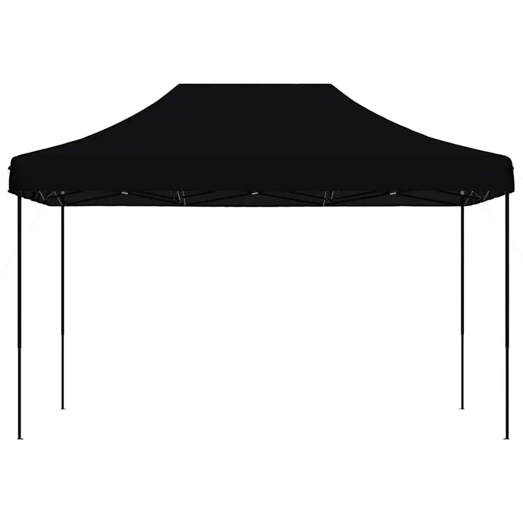 Foldable Pop-Up Party Tent Outdoor Gazebo Canopy Event Wedding Black 410 x 279 x 315 cm