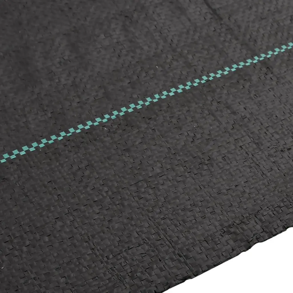 Weed Control Membrane Black Garden 1x150m Landscape Fabric